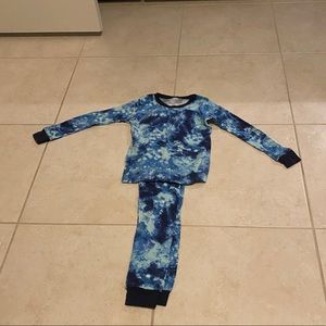 Boy’s Tie Dyed Cotton Pajamas